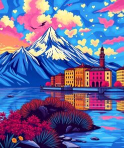 Botanical Facade Paint Numbers