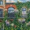 Realistic Urban Botanical Facade Paint By Numbers