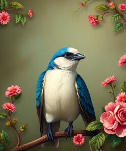 Realistic Victorian Avian Companion Paint By Numbers