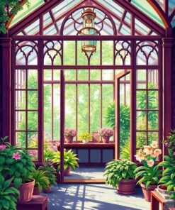 Glass Panes Paint Numbers