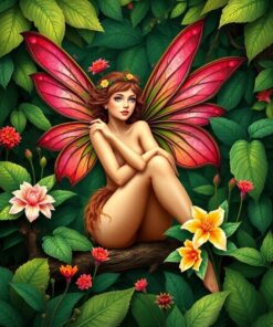 Jungle Nymph Paint Numbers