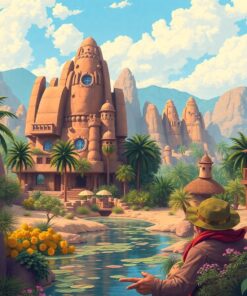 Victorian Oasis Paint Numbers