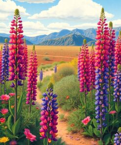 Lupine Route Paint Numbers