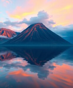 Water Reflection Paint Numbers