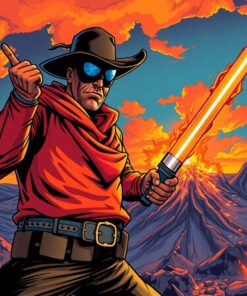 Volcano Vigilante Paint Numbers