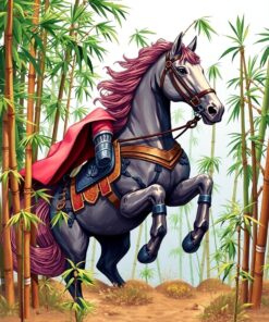 Amidst Bamboo Paint Numbers