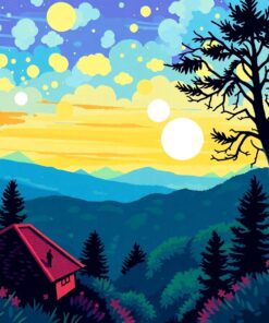 Shore Starfish Paint Numbers