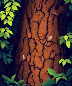 Jungle Bark Paint Numbers