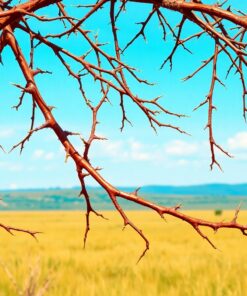 Thorn Branches Paint Numbers