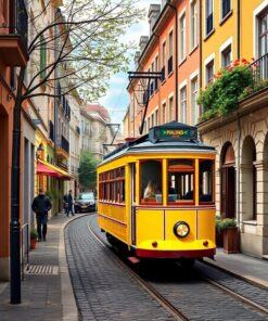 Streetcar Journey Paint Numbers