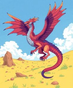 Winged Guardian Paint Numbers