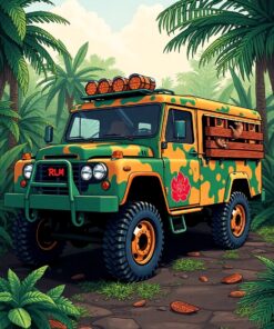 Safari Truck Paint Numbers