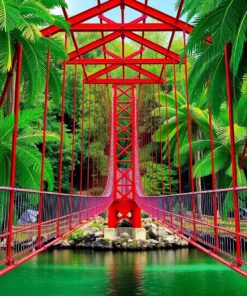 Tropical Canopy Paint Numbers