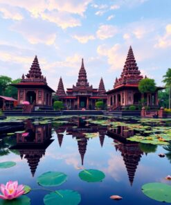 Lotus Ruins Paint Numbers