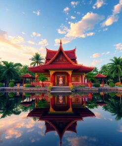 Tropical Shrine Paint Numbers