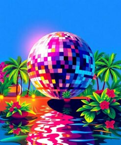 Disco Ball Paint Numbers