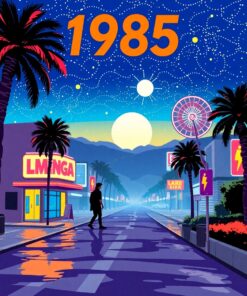 Oceanfront Glow Paint Numbers