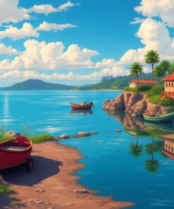 Island Shores Paint Numbers