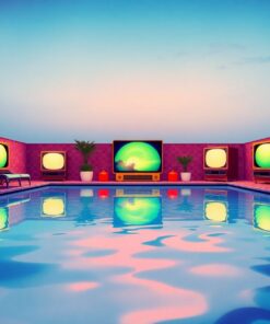 Pool Waves Paint Numbers