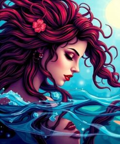 Reflections Of A Siren Paint By Numbers