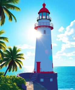 Tropical Sun Paint Numbers