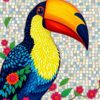 Toucan Jewels Paint Numbers
