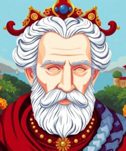 Regal Island Noble Portrait Paint By Numbers