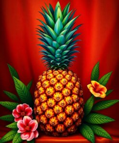 Pineapple Presentation Paint Numbers