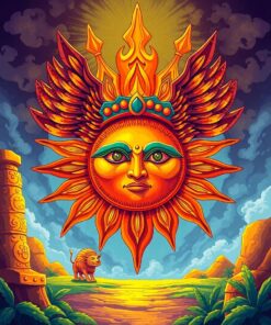 Relic Of The Sun Paint By Numbers