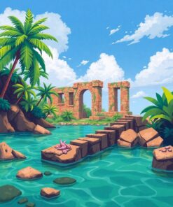 Tropical Atlantis Paint Numbers