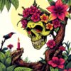 Tropical Macabre Paint Numbers