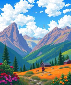 Polynesian Navigators Paint Numbers