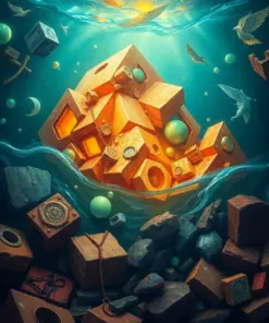 Relics Of Realistic Depths Paint By Numbers