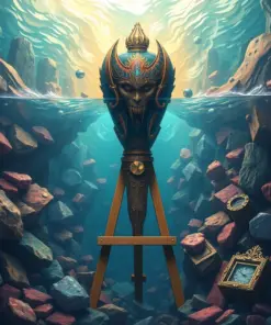 Relics Of Realistic Depths Paint By Numbers