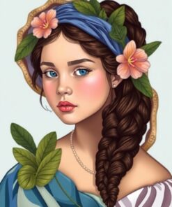 Tropical Shell Paint Numbers