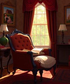 Sunlit Armchair Paint Numbers