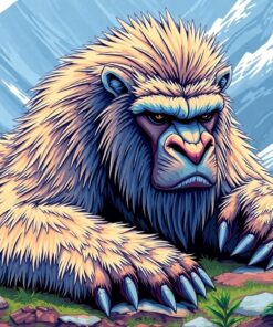 Jungle Beast Paint Numbers