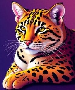 Safari Feline Paint Numbers