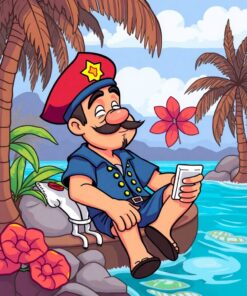 Animated Mariner Paint Numbers