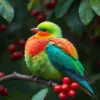 Resting Tropical Fruit Dove Paint By Numbers