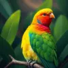 Resting Tropical Fruit Dove Paint By Numbers