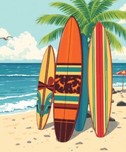 Island Boards Paint Numbers