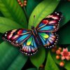 Jungle Butterfly Paint Numbers