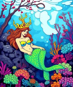 Reef Siren Paint Numbers