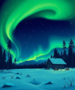 Green Heavens Paint Numbers