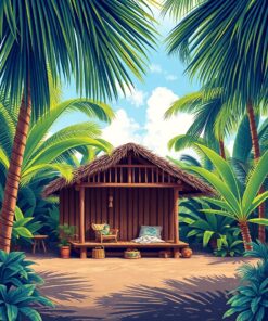 Tropical Blades Paint Numbers