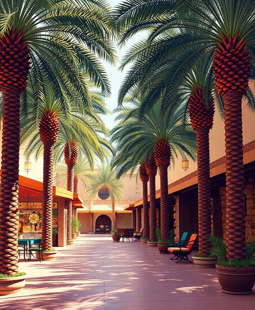 Vintage Palms Paint Numbers Vintage Palms Paint Numbers