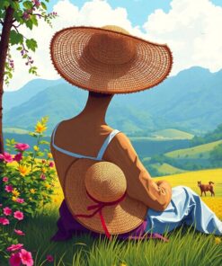 Panama Hat Paint Numbers