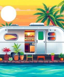 Tropical Retreat Paint Numbers