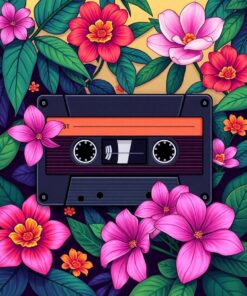 Jungle Blooms Paint Numbers